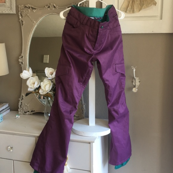 Burton Pants - Burton dry ride purple snow pants